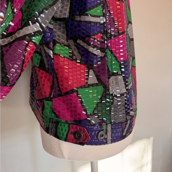 Ruby Rd. Multicolor Geometric Sequence Jacket - Picture 7 of 8